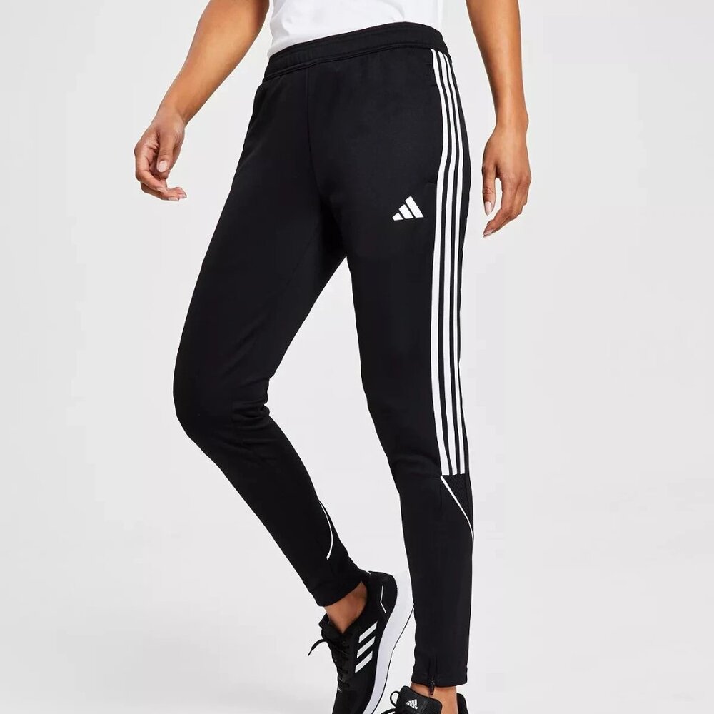 adidas Women's Black/White Tiro 23 Track Pants (HS3540) Size S - NWT